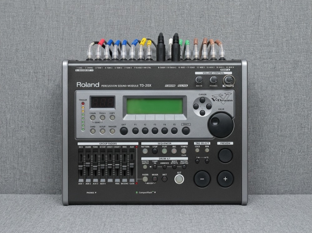電子ドラムの音源モジュール Roland TD-20X